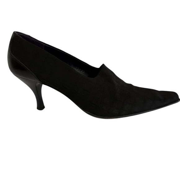 Donald J. Pliner Black Gator Heels - Picture 1 of 8